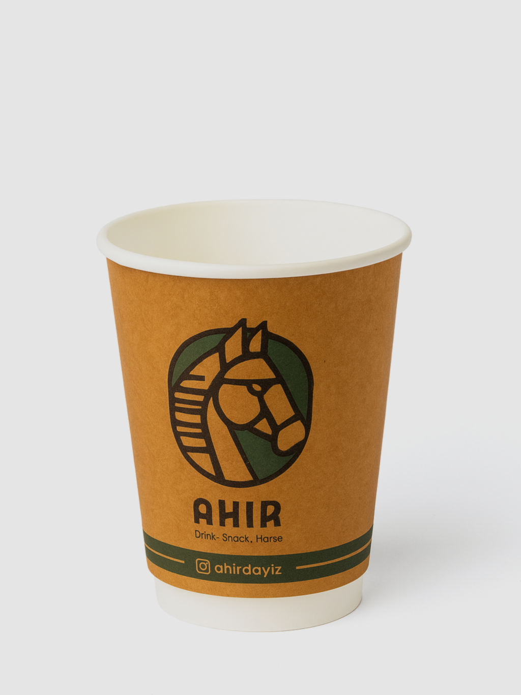 8 OZ CARDBOARD CUP PRINTED 250 CC DOUBLE WALL DOUBLE FLOOR DOUBLE WALL DW KRAFT