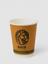 8 OZ KARTONBECHER, BEDRUCKT, 250 CC, DOPPELWAND, DOUBLE FOLD, DOPPELWAND, DW KRAFT
