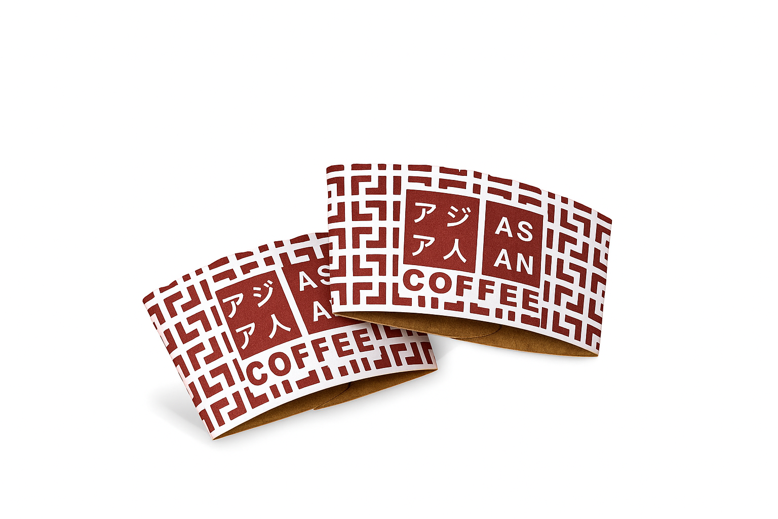 Sleeve 8-12 Oz  Özel Baskılı Kraft Bardak Tutacağı